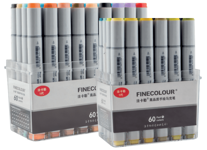 Набір 2 маркерів Sketch Finecolour в Україні
