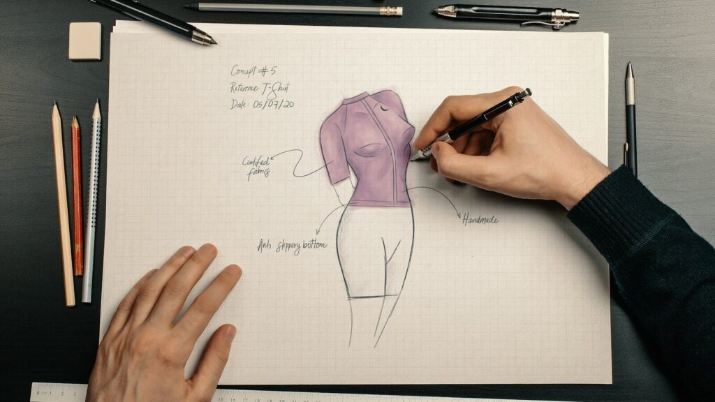 Markers for Fashion Illustration: Test, Swatch, and Render