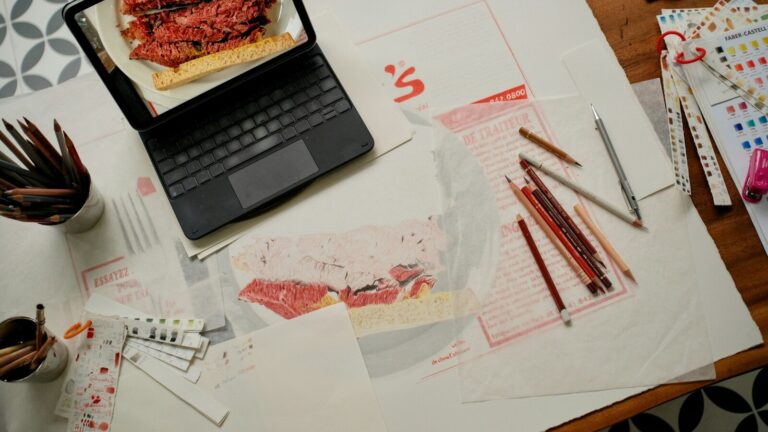 How to Draw Food with Markers: A Reference-Led Surface Guide
